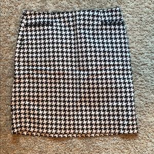 Black and white skirt